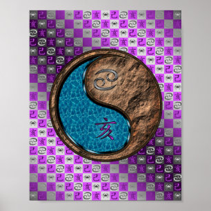 Poster Cancer & Earth Boar