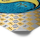 Poster Cancer et rat métallique (Coin)