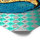 Poster Cancer & Fire Dog (Coin)