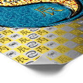 Poster Cancer & Fire Dragon (Coin)