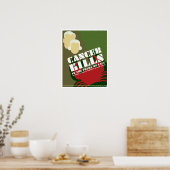 Poster Cancer Kills ~ Dans Le Premier De La Vie (Cuisine)