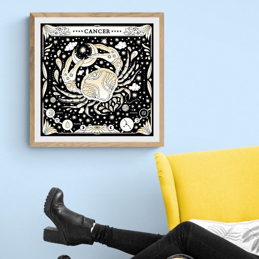 Poster Cancer : le céleste aidant