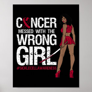 Poster Cancer Mis Au Courant Avec La Mauvaise Cellule Fau