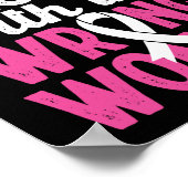 Poster Cancer Mis Au Courant Avec La Mauvaise Femme Cance (Coin)