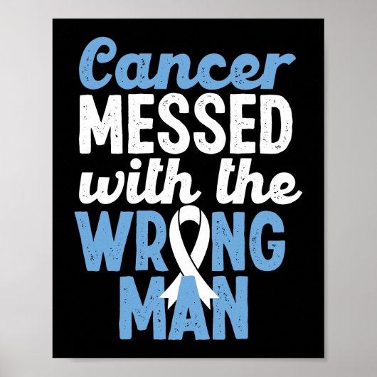 Poster Cancer Mis Au Courant Avec Le Mauvais Cancer Du Po (Devant)