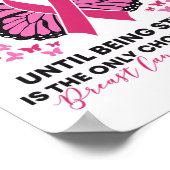 Poster Cancer Nous ne savons pas à quel point nous sommes (Coin)