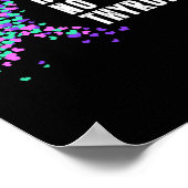 Poster Cancer Ruban Thyroidectomie Démontage Bades de chi (Coin)