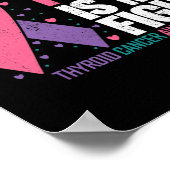 Poster Cancer Son combat Ma lutte contre le cancer du thy (Coin)