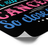 Poster Cancer Thyroïde Cancer Survivant (Coin)