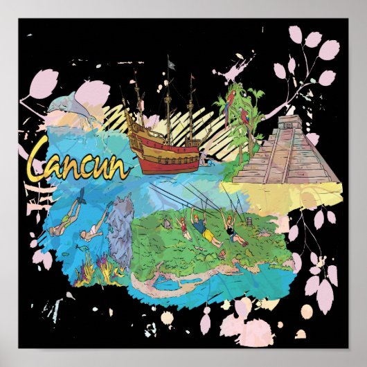 Poster Cancun (Devant)