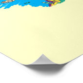 Poster Cancun, la ville célèbre de Mexico (Coin)