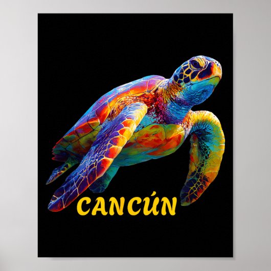 Poster Cancún mexico vacances_cancun (Devant)