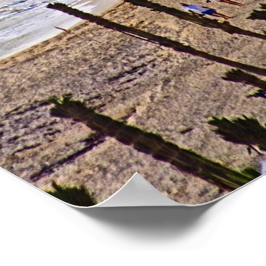 Poster Cancun Mexique (Coin)