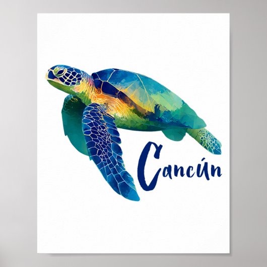 Poster Cancún mexique vacances_cancun (Devant)