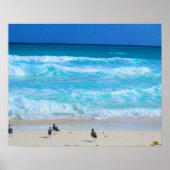 POSTER CANCUN OCÉAN #2 (Devant)