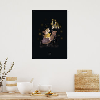 Poster CANDLE BEETLE par Alexandra Dikaia