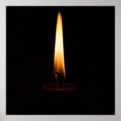 Poster Candle Flame 2 (Devant)