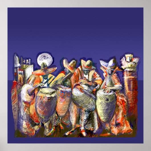 Poster **Candombe 2005** (Devant)