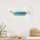Poster Candy bleu (Cuisine)