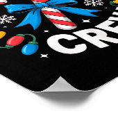 Poster Candy Cane Crew Funny Christmas Candy Lover X-mas (Coin)