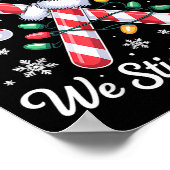 Poster Candy Cane Squad Cute Christmas Matching Design  (Coin)