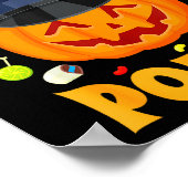 Poster Candy Lice Halloween Party Costume Security Funny (Coin)