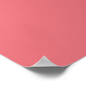 Poster Candy pink (solid color)  (Coin)