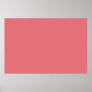 Poster Candy pink (solid color) 
