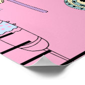 Poster Candy Print Cute Baby Growth Chart (Coin)