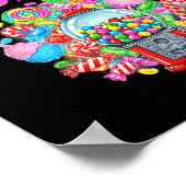 Poster Candy Queen Shirt Funny Lollip Candy Lover Humor  (Coin)