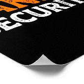 Poster Candy Security Funny Easy Lazy Halloween Dad Mom P (Coin)