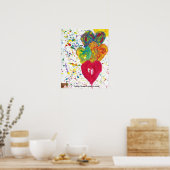 Poster Candy Waters Artiste de l'autisme (Cuisine)