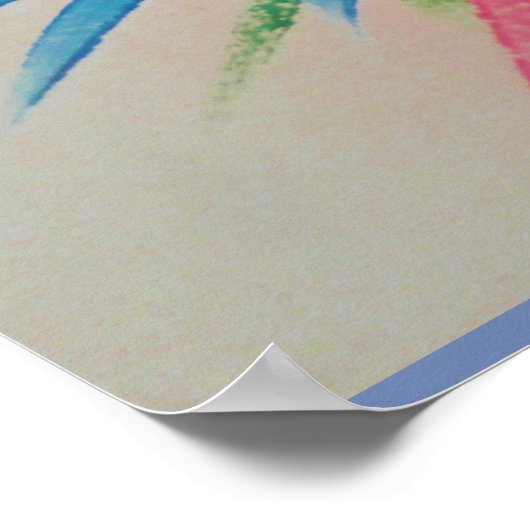 Poster Candy Waters Artiste de l'autisme (Coin)