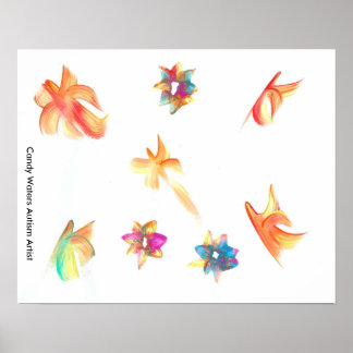 Poster Candy Waters Artiste de l'autisme
