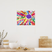 Poster Candy Waters Artiste de l'autisme (Cuisine)