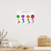 Poster Candy Waters Artiste de l'autisme (Cuisine)