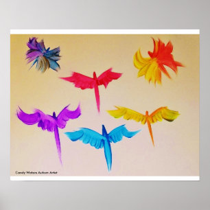 Poster Candy Waters Artiste de l'autisme
