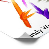 Poster Candy Waters Artiste de l'autisme (Coin)