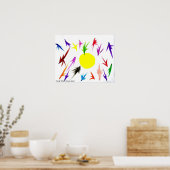 Poster Candy Waters Artiste de l'autisme (Cuisine)