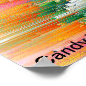 Poster Candy Waters Artiste de l'autisme (Coin)