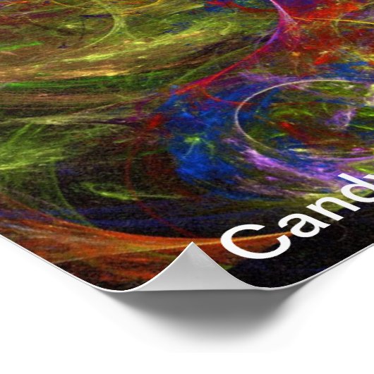 Poster Candy Waters Artiste de l'autisme (Coin)