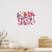 Poster Candy Waters Artiste de l'autisme (Cuisine)