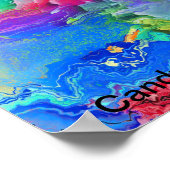 Poster Candy Waters Artiste de l'autisme (Coin)