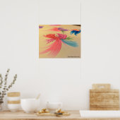 Poster Candy Waters Artiste de l'autisme (Cuisine)