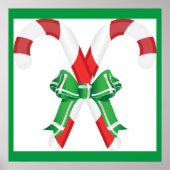 POSTER CANDYCANS DE NOËL (Devant)