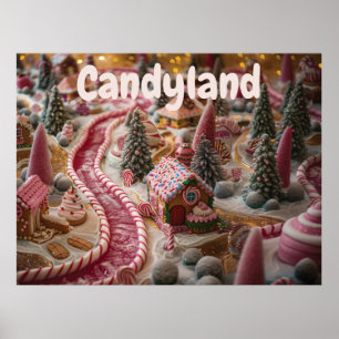 Poster Candyland