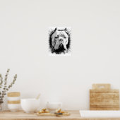 Poster Cane Corso Dog (Cuisine)