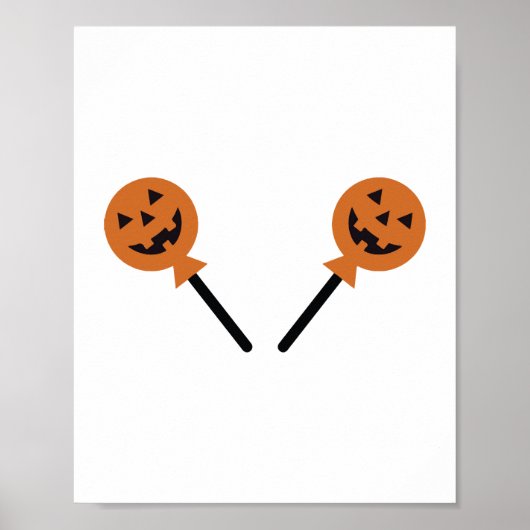 Poster Canettes d'Halloween (Devant)
