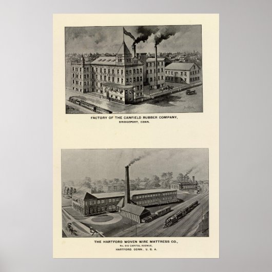 Poster Canfield Rubber Co (Devant)