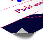 Poster Caniches Patriotiques (Coin)
